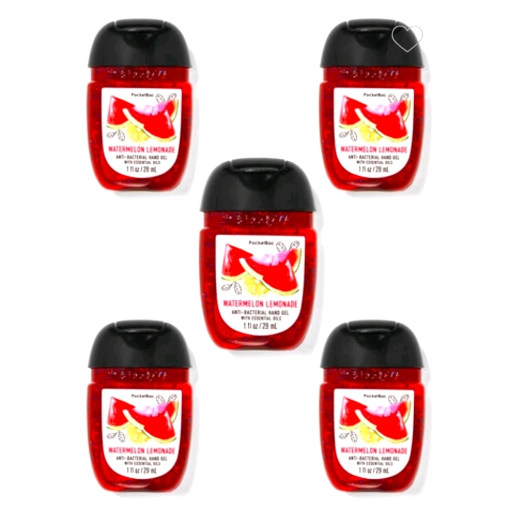 WATERMELON LEMONADE POCKETBAC HAND SANITIZERS 5-PACK
